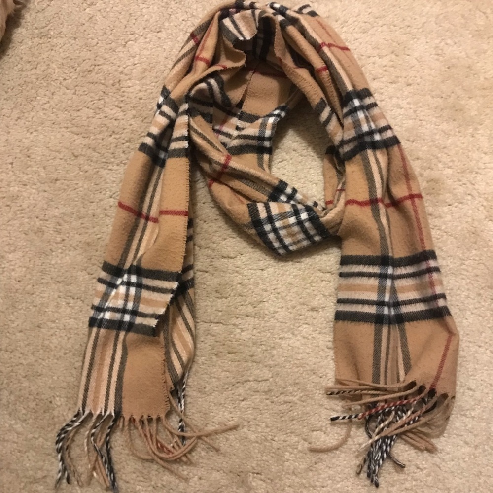 Preston & York | Faux Burberry Print Scarf
